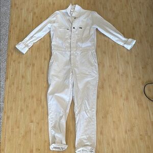 Lee White Jumpsuit